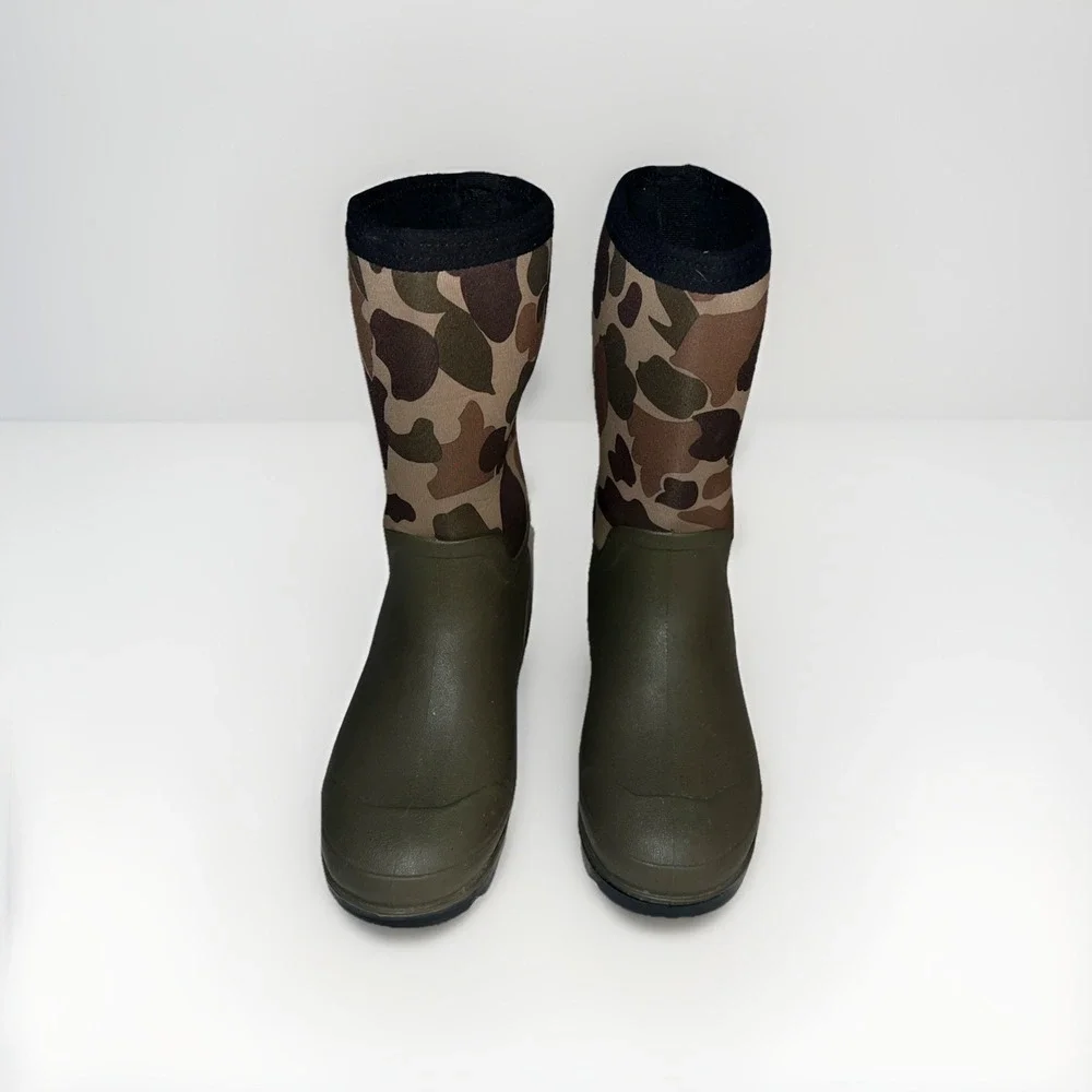 Magellan Outdoor Kids Camo Jersey Knee Boots Size 6